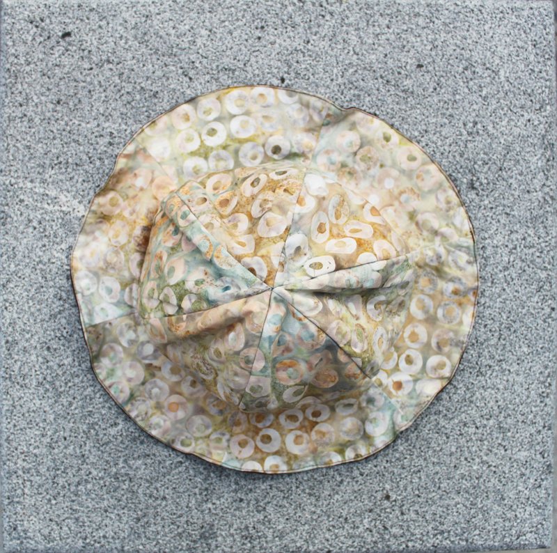 [CURLY CURLY] 木眼 /一朵 帽 A Flower Of Hat (双面戴) - 帽子 - 其他材质 卡其色