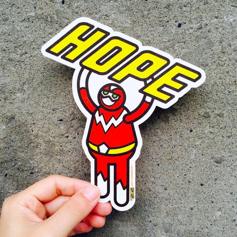 【UPUP举牌小人】举牌战士3D明信片 - 卡片/明信片 - 纸 