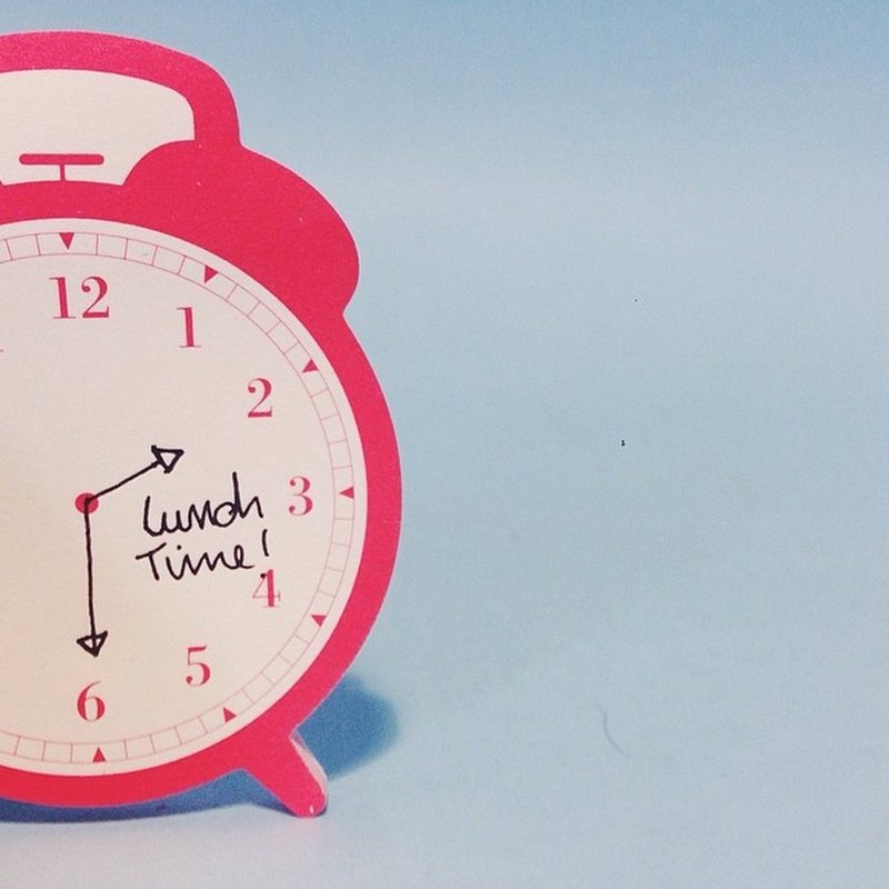 西班牙doiy 闹钟便条 - 贴纸 - 纸 红色