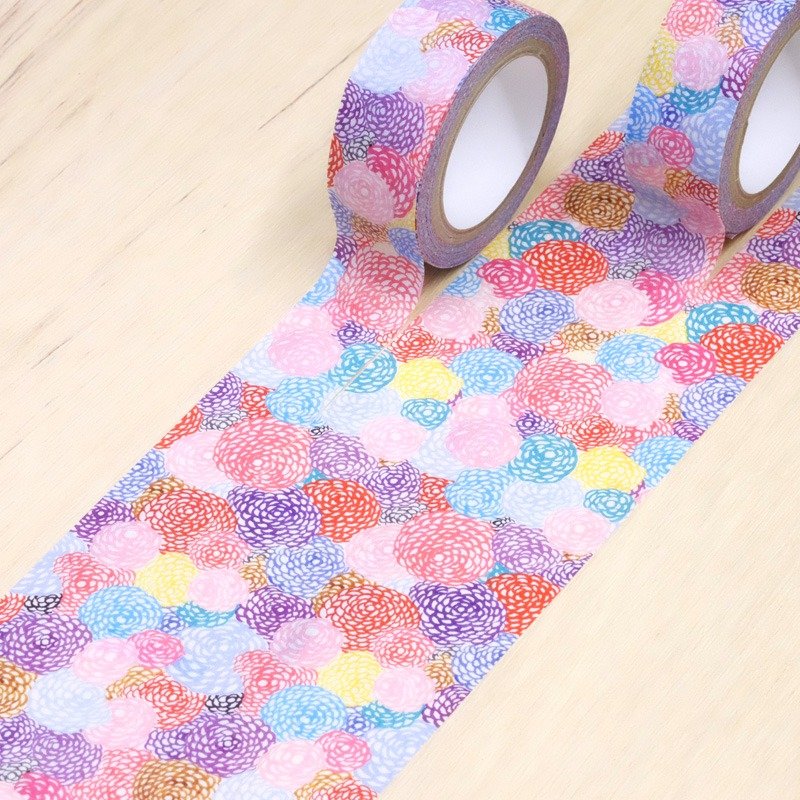 TAISO花儿朵朵纸胶带 - 纸胶带 - 纸 