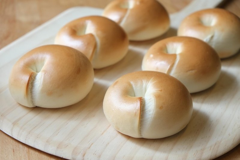 原味Bagel (2个) - 面包/吐司 - 新鲜食材 金色