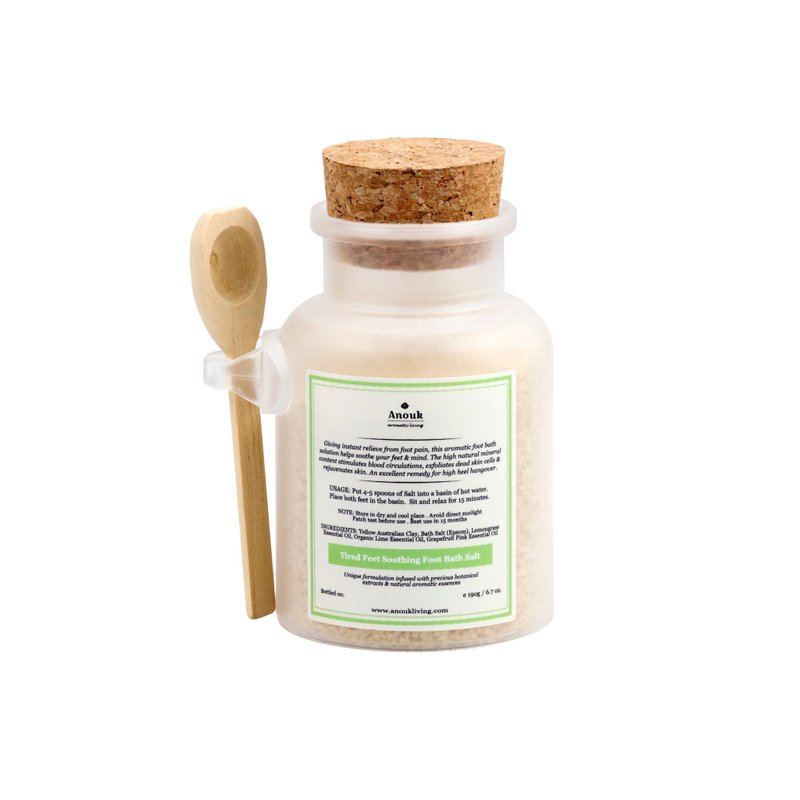 舒缓疲劳足浴盐 - 香薰/精油/线香 - 植物．花 黄色