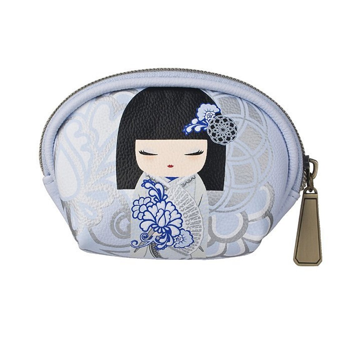 Kimmidoll 和福娃娃 零钱包 Kyoka - 零钱包 - 其他材质 蓝色