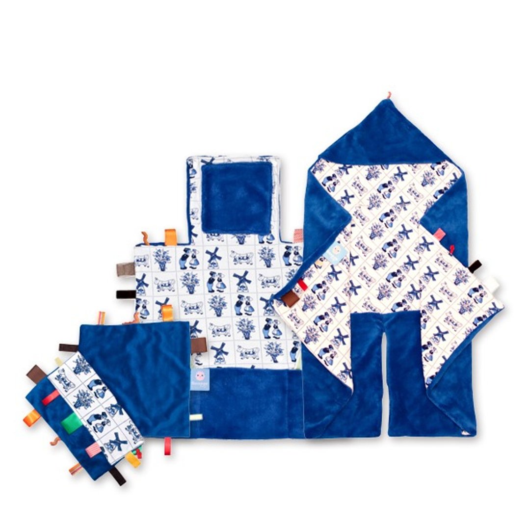 Snoozebaby荷兰经典限量礼盒组 - 玩具/玩偶 - 棉 蓝色