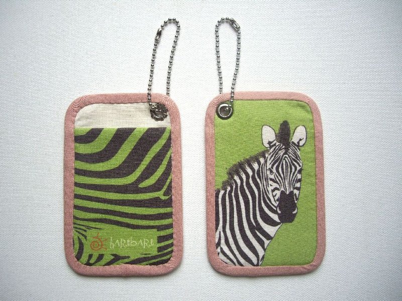 动物储值卡套(斑马) - 证件套/卡套 - 棉．麻 