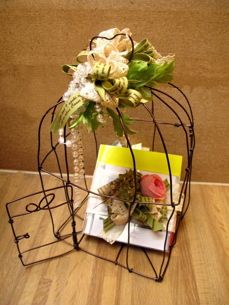 爱的鸟笼(永生花) - 其他 - 其他金属 咖啡色