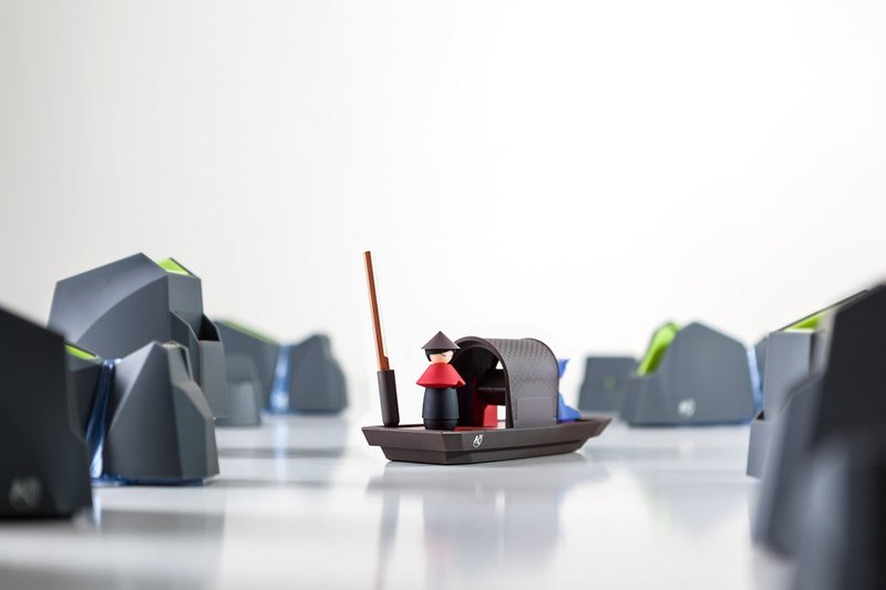 舢舨船文具组 - 其他 - 塑料 多色