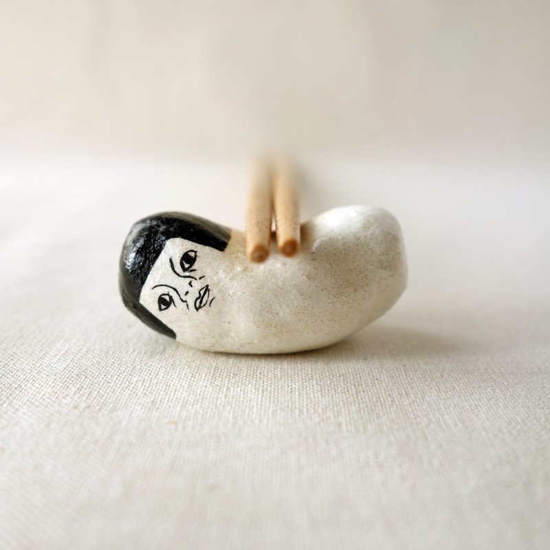 Human chopstick rest - 摆饰 - 其他材质 白色