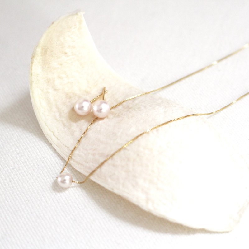 Set of Akoyapuchipen Pierce - 项链 - 其他金属 金色