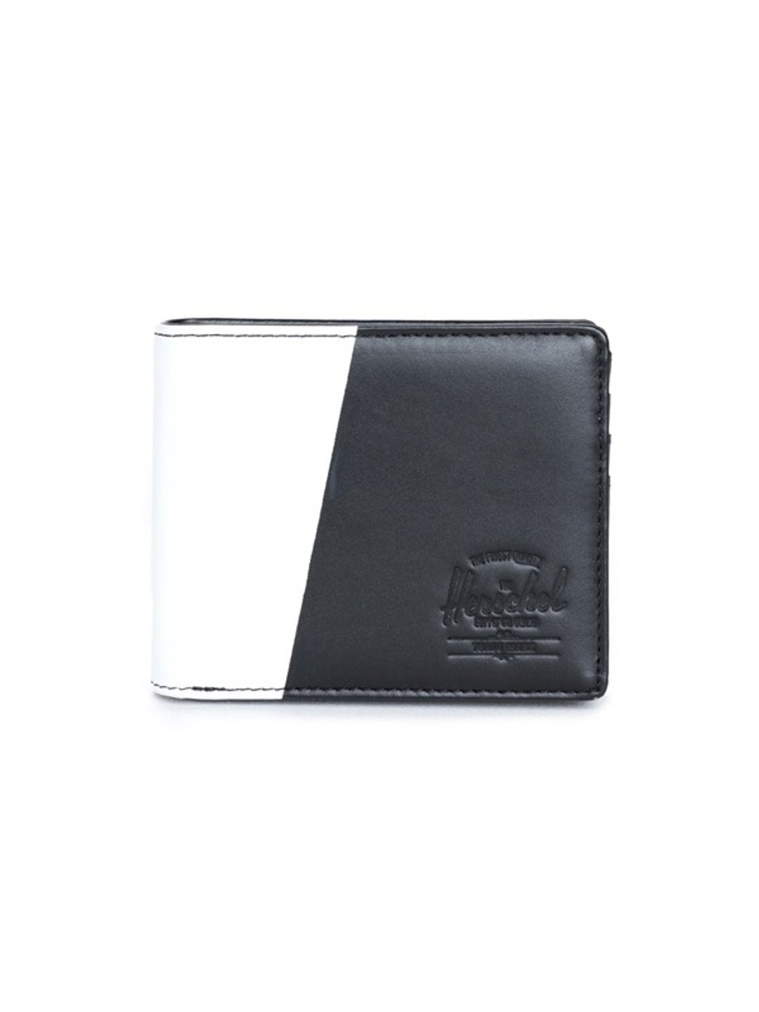 Herschel Supply Co. Hank系列黑白皮革皮夹 黑白简约 - 皮夹/钱包 - 真皮 