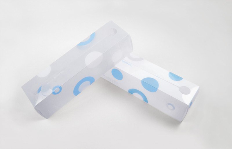 hmm 万用发票收纳盒_涟漪白＆湖水蓝 - 其他 - 塑料 蓝色