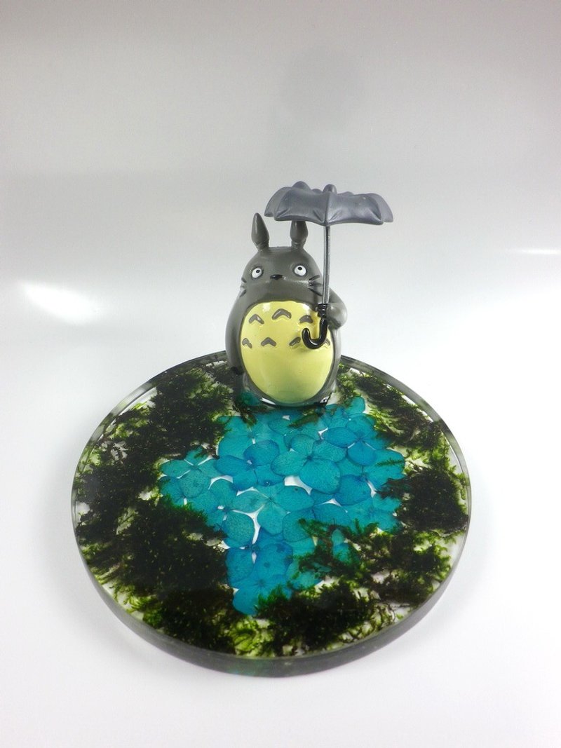 Anny's workshop手作押花杯垫，多多龙杯垫 - 杯垫 - 塑料 