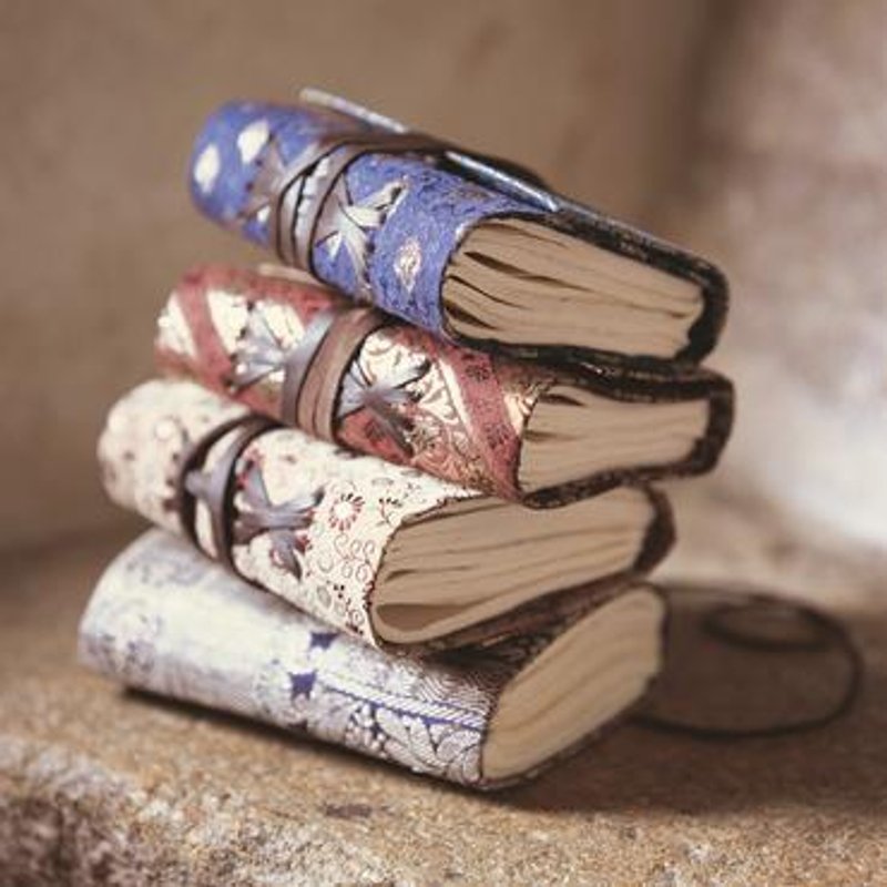 Recycled Sari Journal 回收纱丽笔记本 - 笔记本/手帐 - 其他材质 蓝色