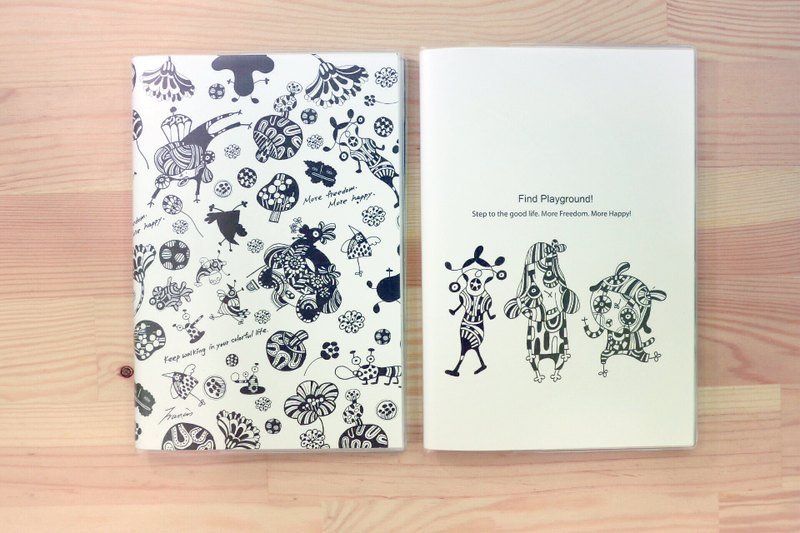 Wonderful日志本 | 周格式 (小)共2款 - 笔记本/手帐 - 纸 白色