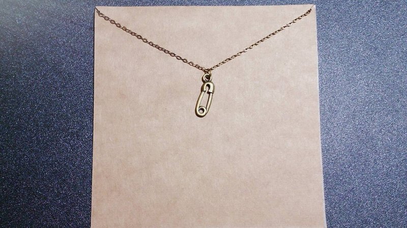 #Copious 期许耳语系列mix极细系列-别出心裁 极细锁骨项链 - 项链 - 其他材质 咖啡色