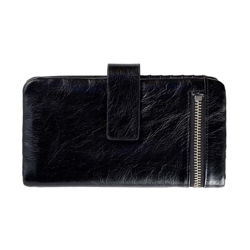 ESTHER 长夹_Black / 黑色 - 皮夹/钱包 - 真皮 黑色