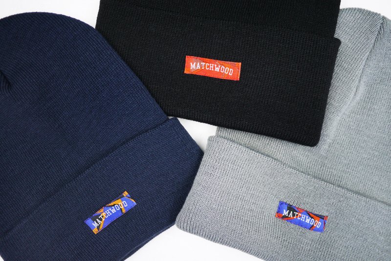 火柴木设计 Matchwood Simple Logo Beanie 毛帽 可反折 - 帽子 - 其他材质 多色