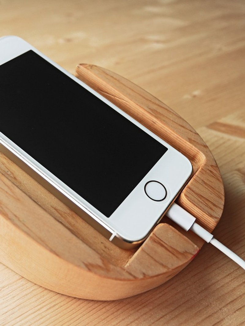 木质感手机座 - 其他 - 木头 咖啡色