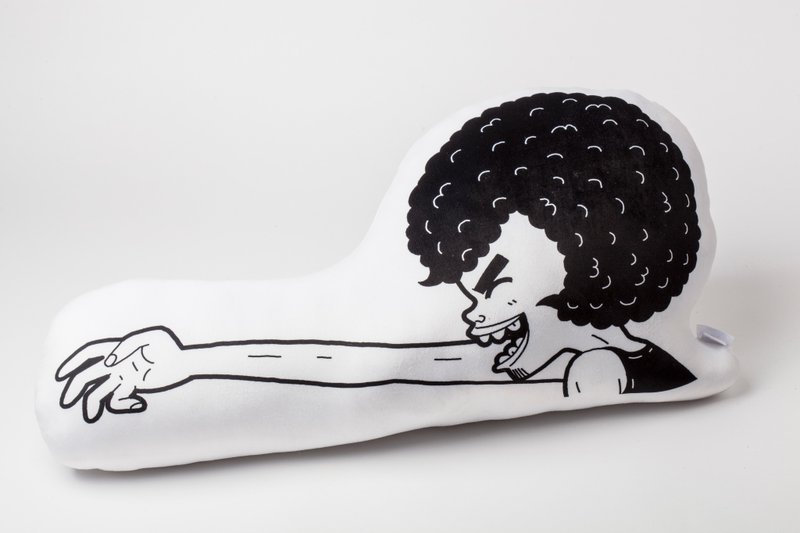 马子狗好好疼惜我！抱抱-抱枕 - 枕头/抱枕 - 其他材质 白色