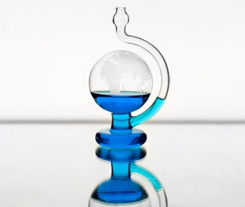 赛先生科学工厂/玻璃气压球(晴雨仪)-迷你版 - 陶艺 - 玻璃 多色