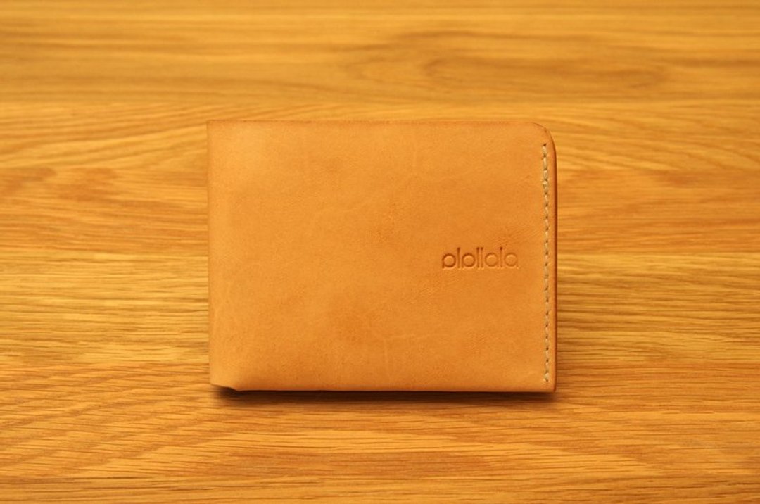 Wallet-Men 双折双层皮夹 - 皮夹/钱包 - 真皮 金色