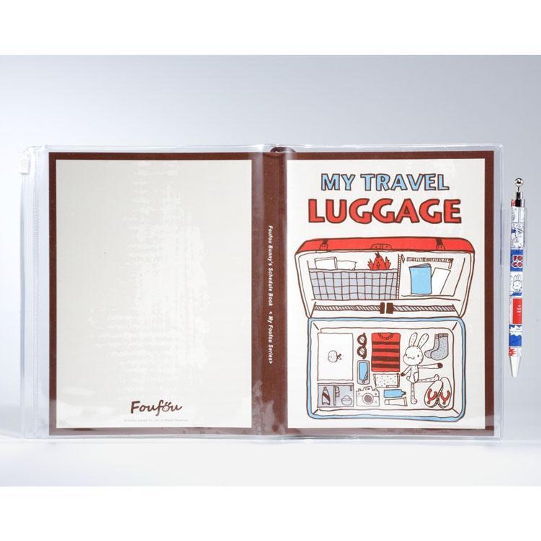 《Foufou》MY万用手帐 - Travel Luggage - 笔记本/手帐 - 纸 金色