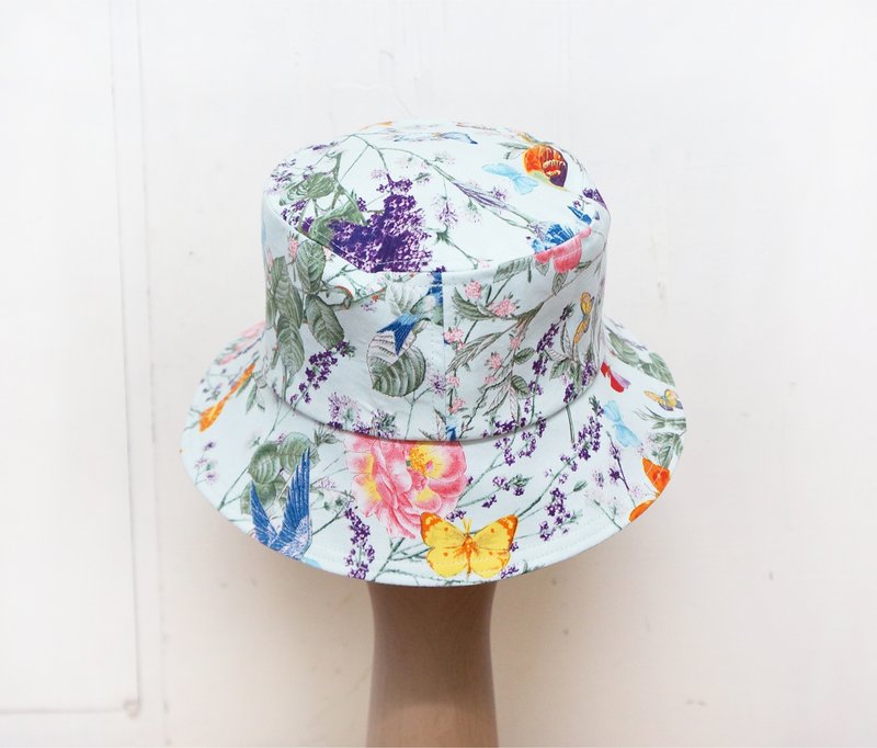 好少女渔夫帽 | 草绿薄荷味的花茶 - 帽子 - 其他材质 绿色