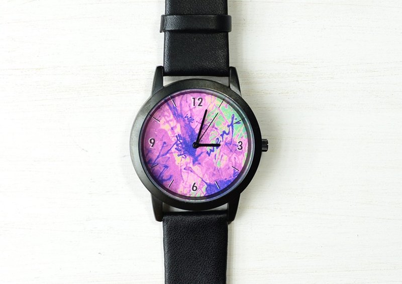 WenTi - 经典插画表《COLORS》 - 女表 - 其他金属 