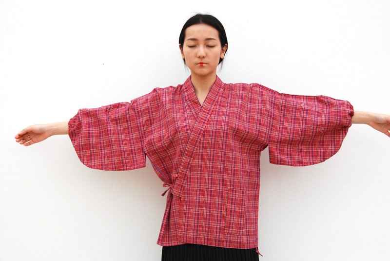 古董和服外套 - 女装上衣 - 其他材质 