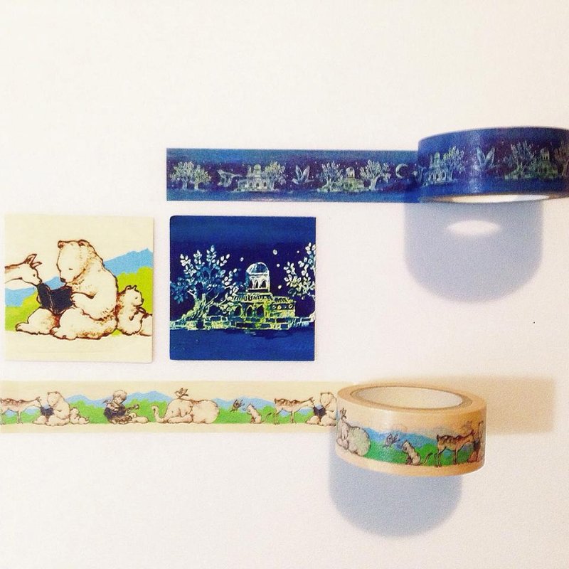 末吉阳子 限量纸胶带 - 纸胶带 - 纸 多色