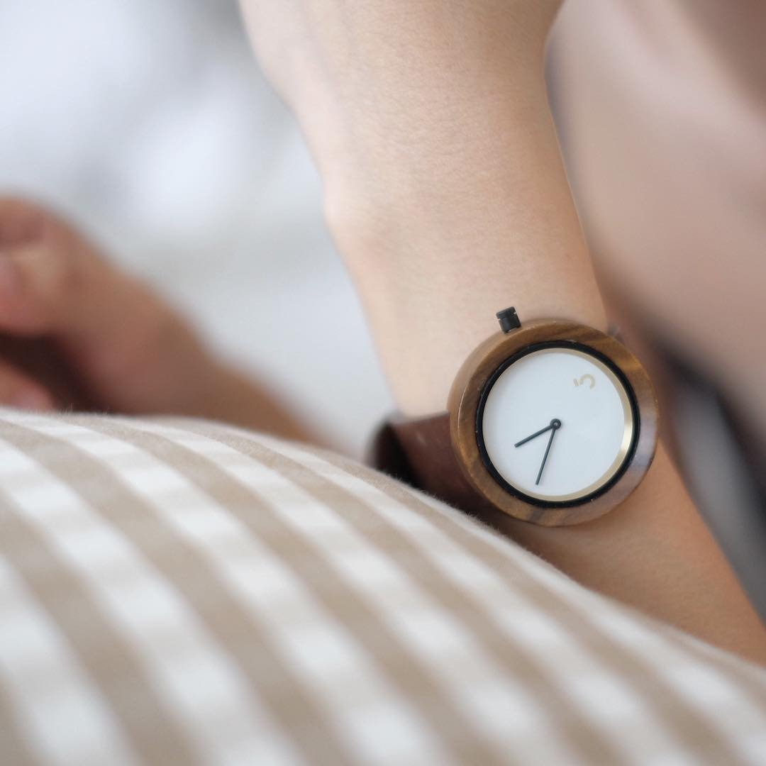 Lima Watch Sore Teak Brown with White Dial - 女表 - 纸 咖啡色