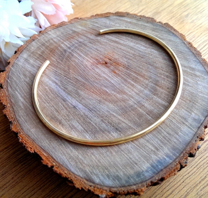 //黄铜环 //（近期不再进货，敬请不用询问，抱歉谢谢 : ) ） - 手链/手环 - 其他材质 金色