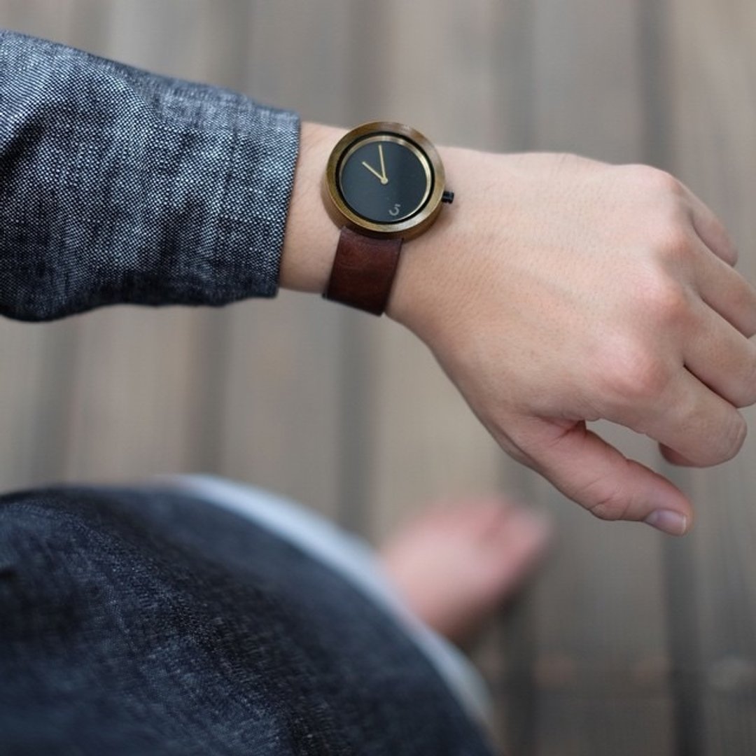 Lima Watch Sore Teak Brown - 女表 - 木头 咖啡色