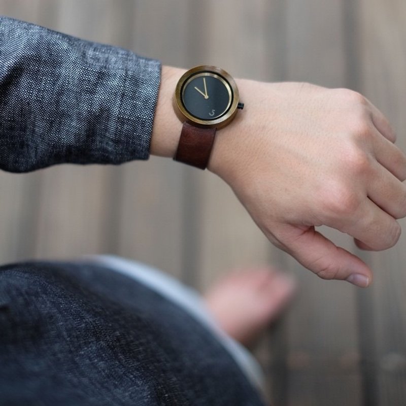 Lima Watch Sore Teak Brown - 女表 - 木头 咖啡色