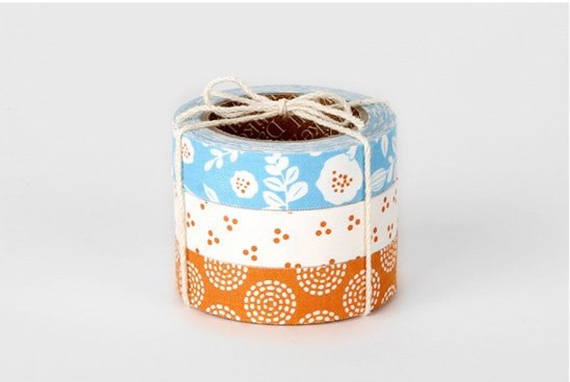 Dailylike fabric tape 北欧风布胶带(三入) 50-Beach,E2D56962 - 纸胶带 - 其他材质 多色