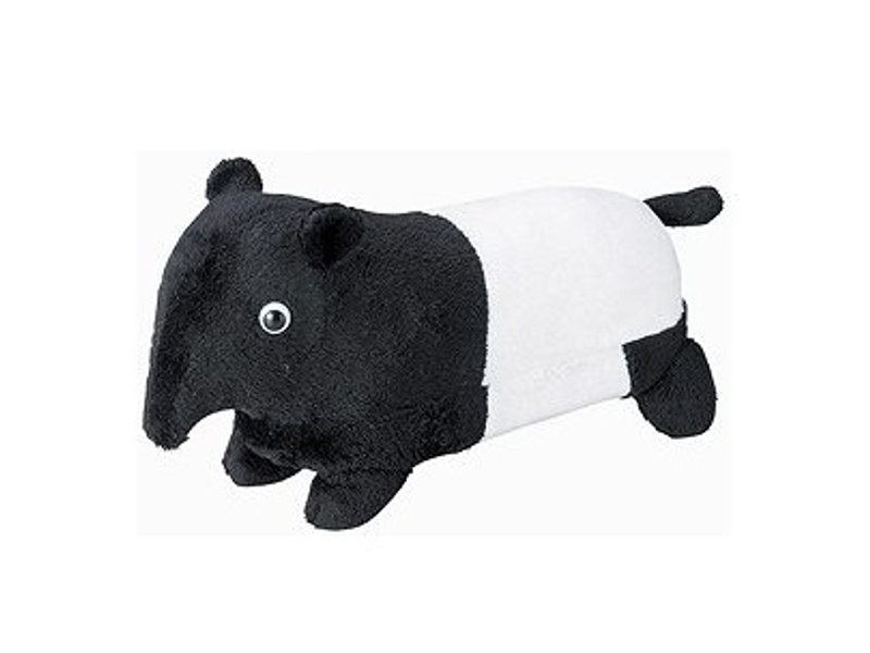 SUSS-日本 超可爱疗愈感十足动物系列眼镜架/眼镜收藏盒 (马来貘款)-生日礼物推荐/现货免运 - 眼镜/眼镜框 - 棉．麻 黑色