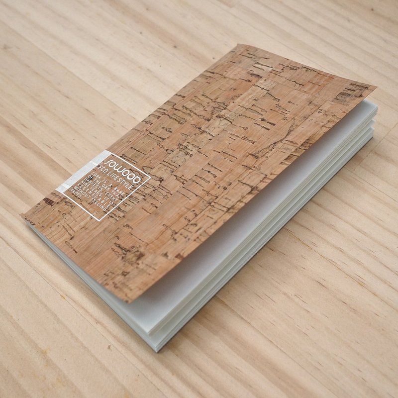 SOWOOD 耶诞新年交换礼物/ 软木手札－L（条纹） - 笔记本/手帐 - 纸 咖啡色