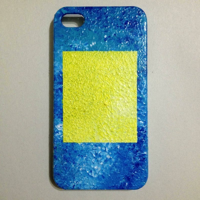 【手机上的小几何】蓝黄 - 其他 - 塑料 蓝色