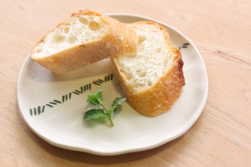 小岛风土系列-野草蔓蔓(中) - 浅碟/小碟子 - 其他材质 绿色