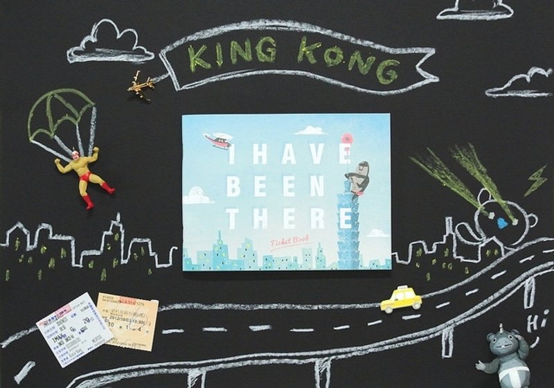 I Have Been There 打卡票根纪录本 - 金刚 ▲即将绝版▲ - 笔记本/手帐 - 纸 多色