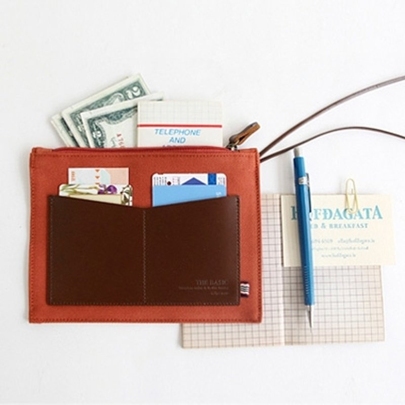 Dessin x Indigo-简单生活手拿帆布包-经典橘,IDG78070 - 其他 - 其他材质 橘色