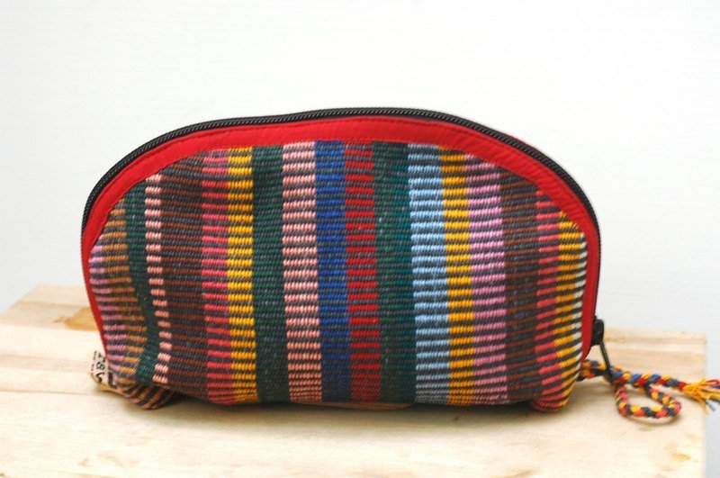 纯棉手织chinta化妆袋-彩条 - 其他 - 棉．麻 多色