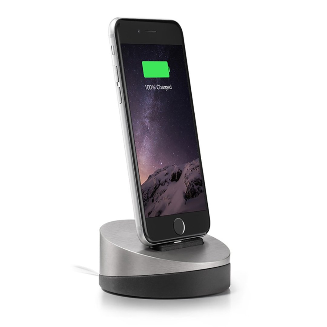 【LeadTrend】Z-Dock | 手机充电座_铁灰色款 - 充电宝/传输线 - 其他金属 灰色