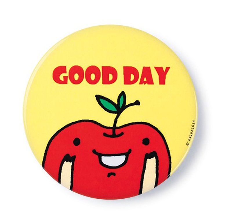 平平安安／徽章 - 徽章/别针 - 其他金属 黄色