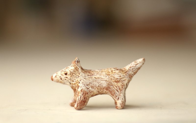 Small white wolf 03 - 摆饰 - 其他材质 