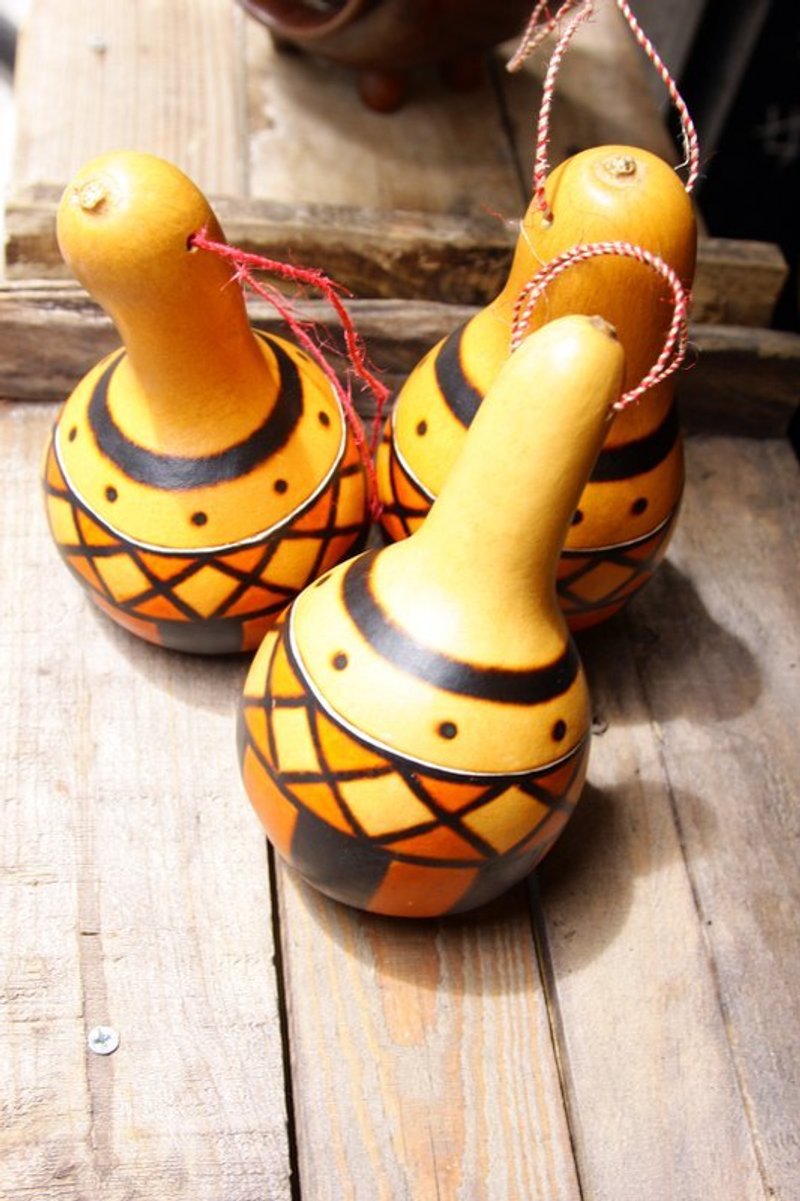 葫芦摇铃＿公平贸易 - 玩具/玩偶 - 植物．花 