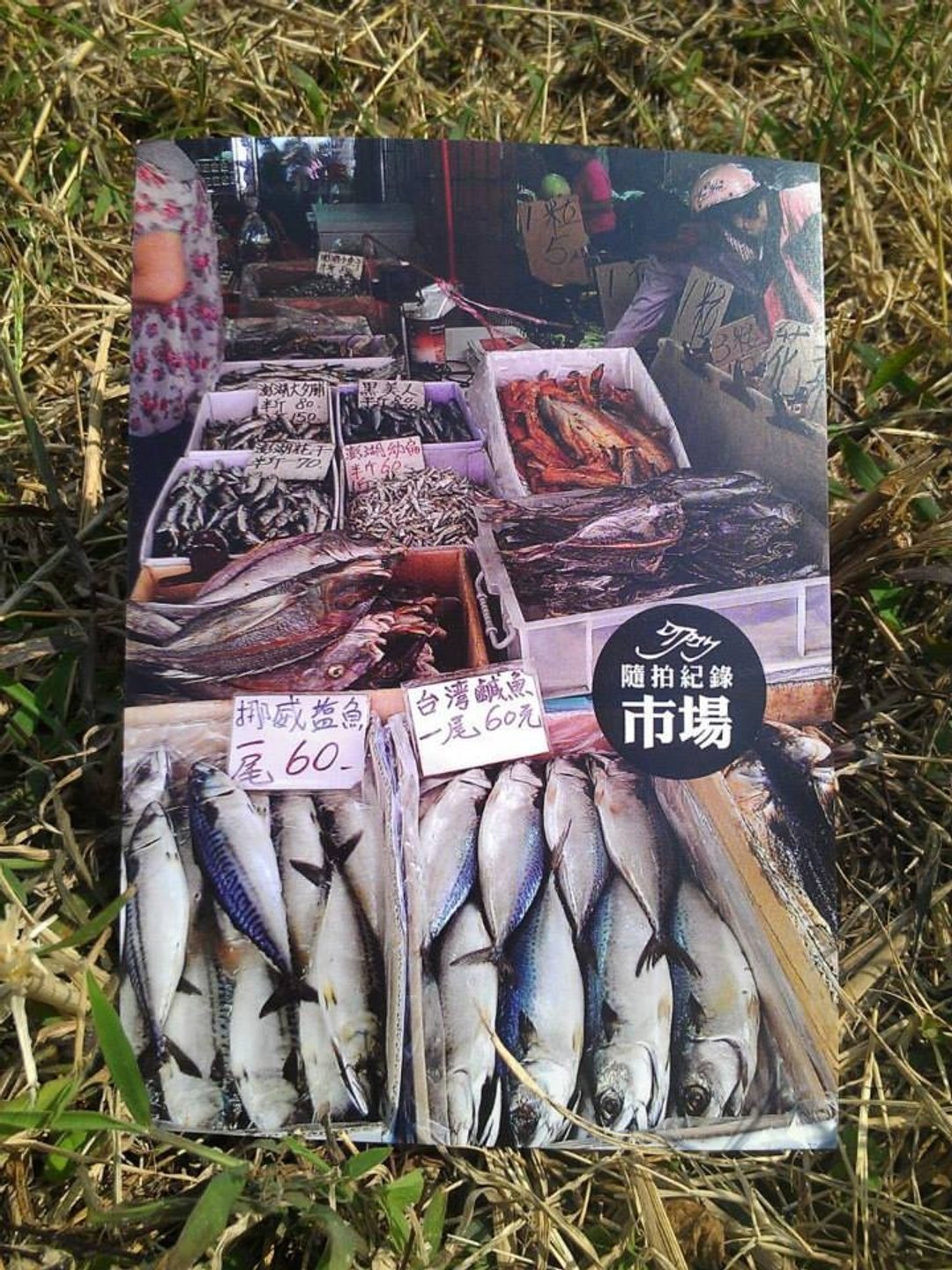 日常生活- 传统菜市场 干粮杂货 - 卡片/明信片 - 纸 绿色