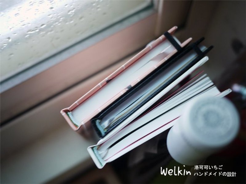 洛可可草莓WELKIN 手创手工书/笔记本/手帐/日记本 - 笔记本/手帐 - 纸 黑色