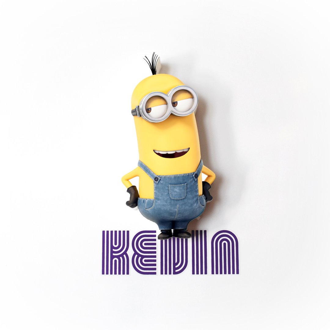 3D Light FX - Minions Mini Series Kevin - 3D立体迷你灯 小小兵 凯文 - 灯具/灯饰 - 塑料 黄色