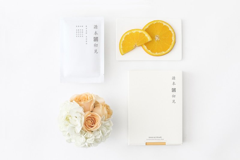 源本初见 / 滋养修复 - 蚕丝滋养滢润面膜 5片/盒 4件65折 - 精华液/安瓶 - 其他材质 白色